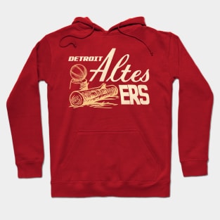 Defunct Detroit Altes Lagers (Loggers) Basketball Team Hoodie